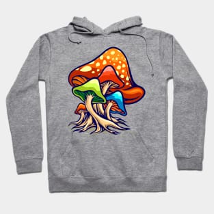 Trippy Shroom Group Hoodie